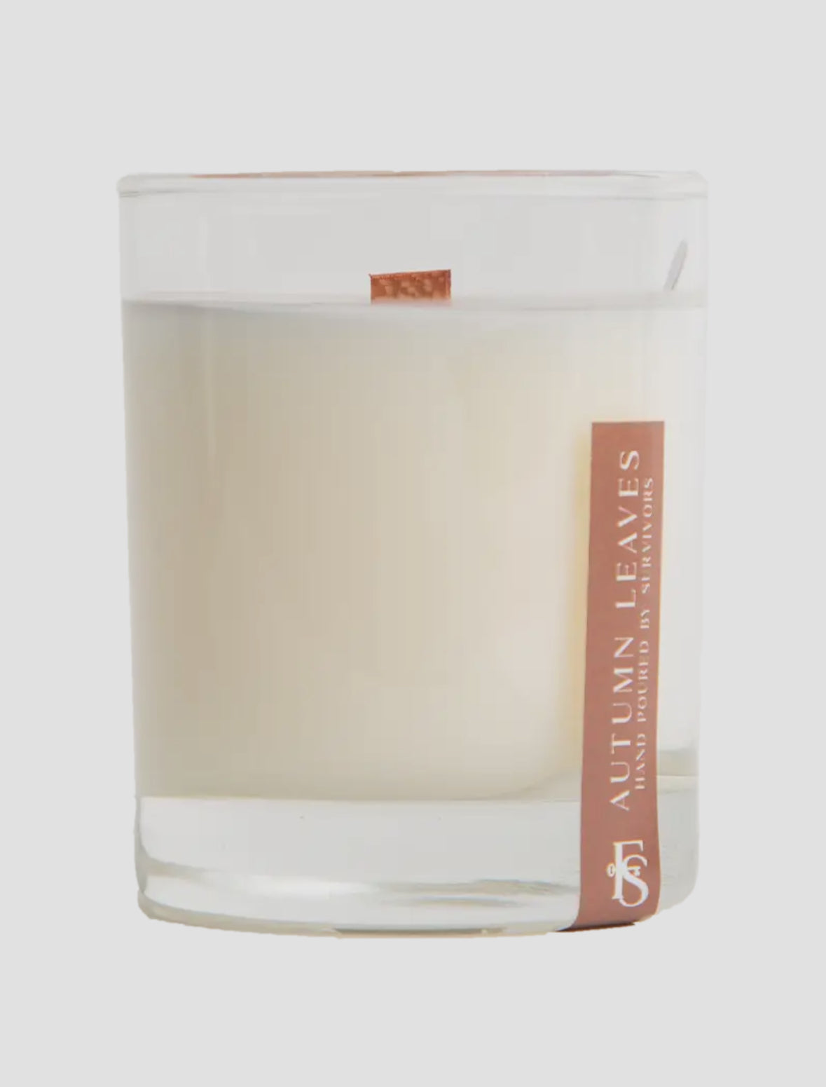 Autumn Leaves Wooden Wick 7.5 oz Candle