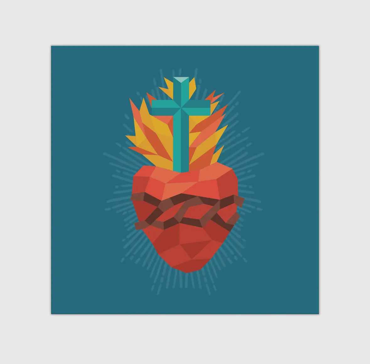 Pray By Sticker: Paint-By-Number Stickerbook