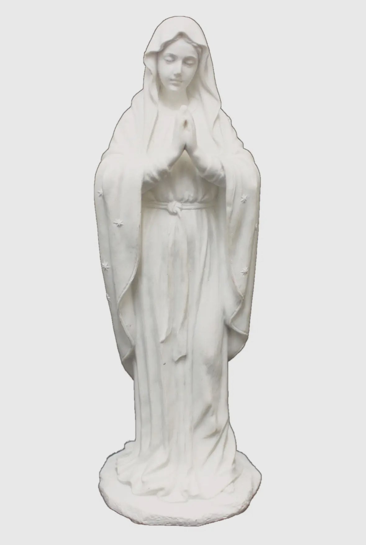 Adoring Virgin Mary Statue