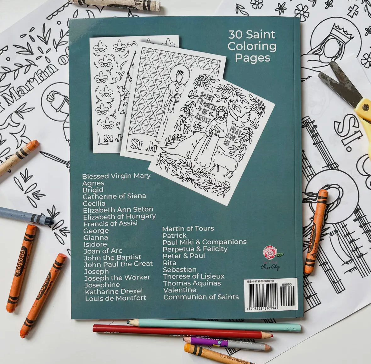 "Gently Flawed" Catholic Colouring Book