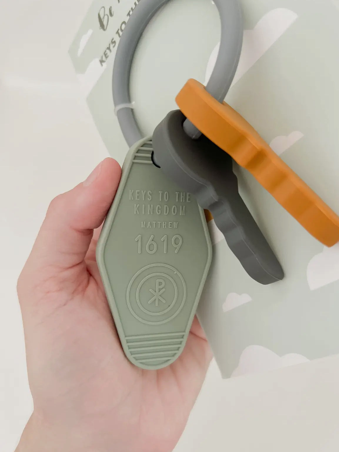 Keys to the Kingdom Silicone Teether