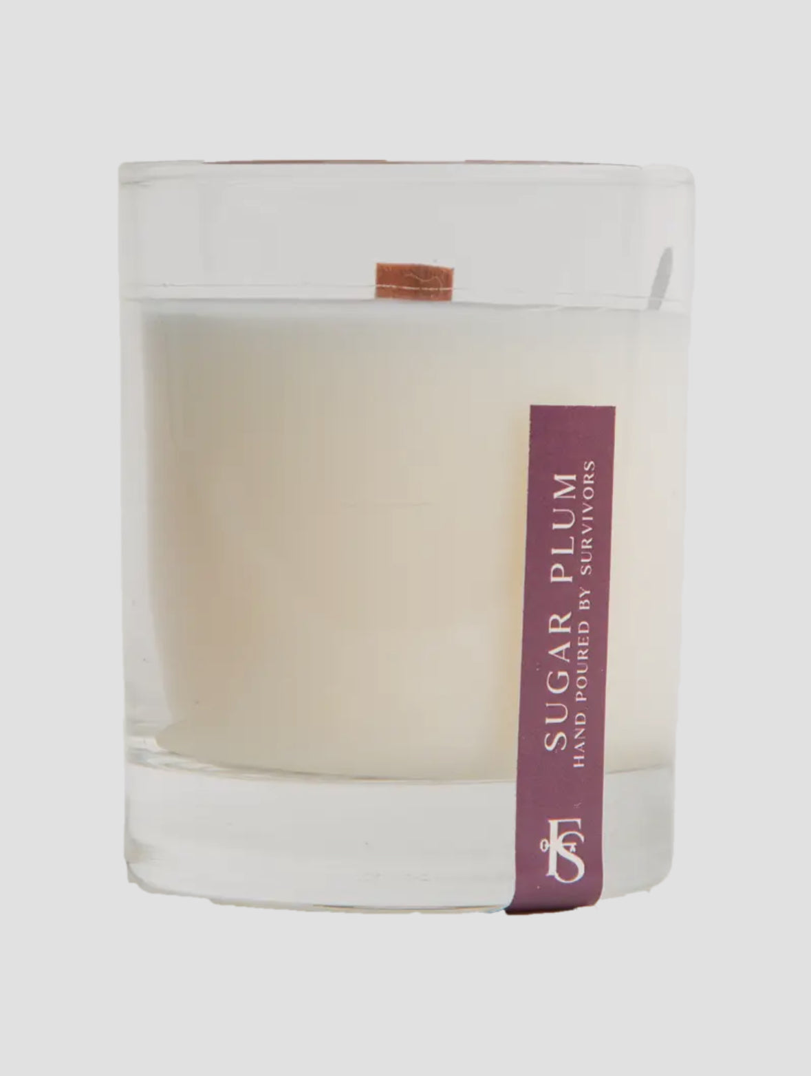 Sugar Plum Wooden Wick 7.5 oz Candle