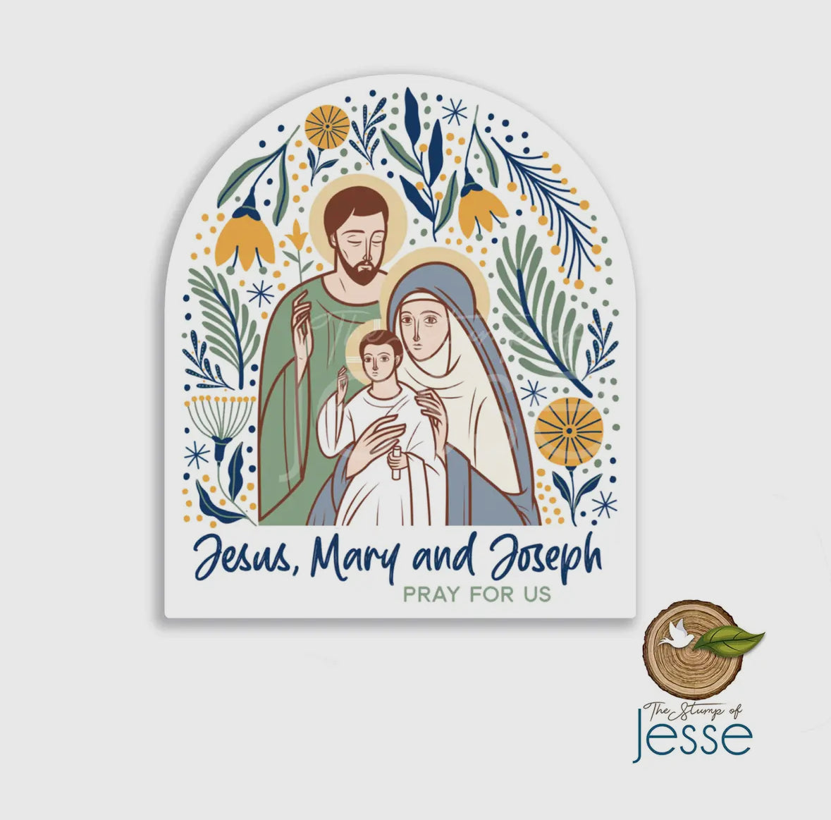 The Holy Family Sticker