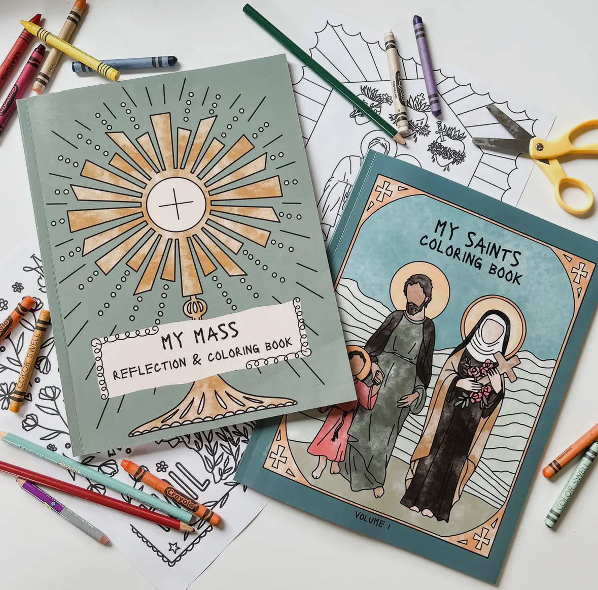 Catholic Colouring Book