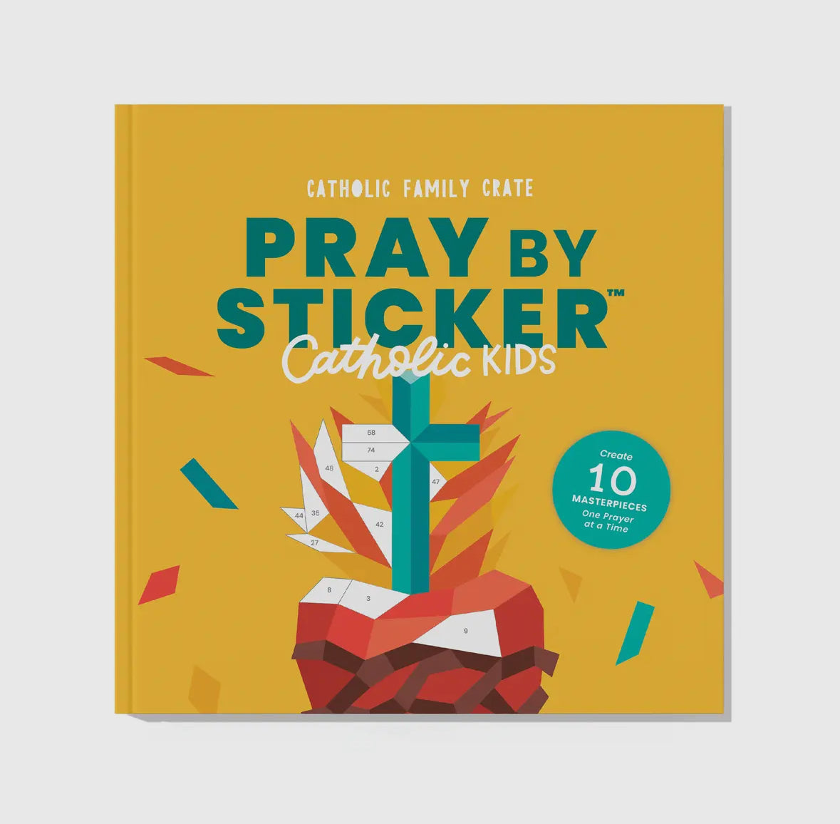 Pray By Sticker: Paint-By-Number Stickerbook