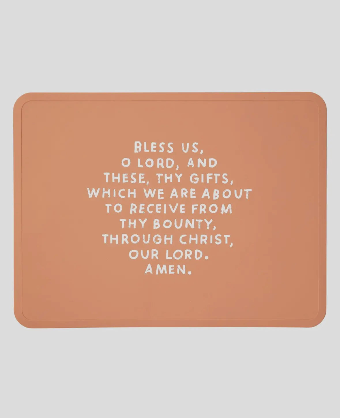 Meal Blessing Silicone Placemat