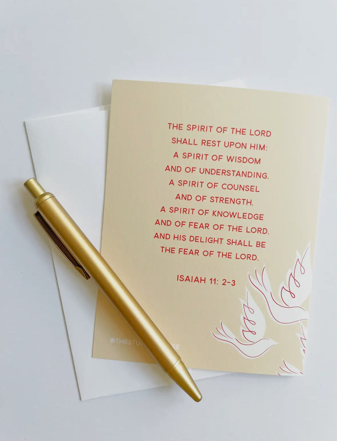 Receive the Holy Spirit Greeting Card