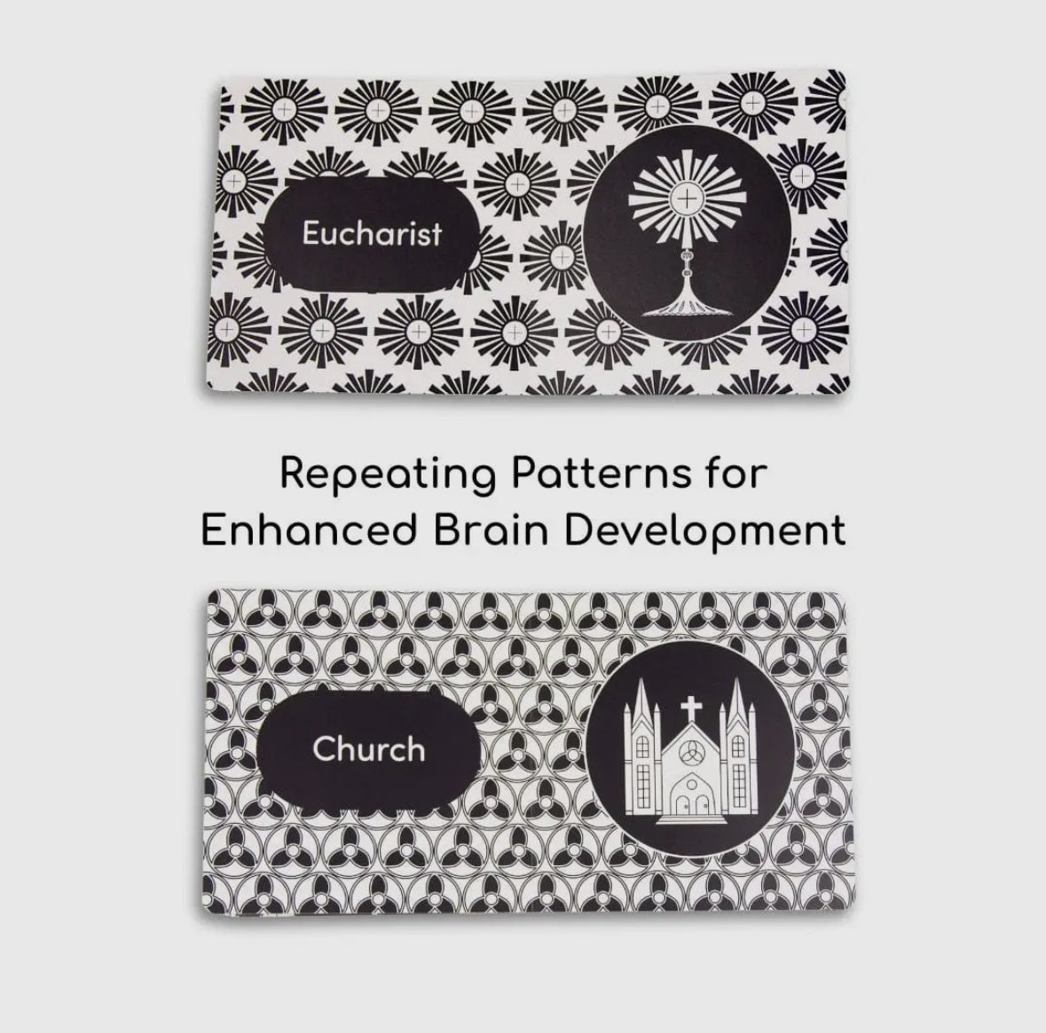 Baby's 1st Catholic Book: A High Contrast Board Book