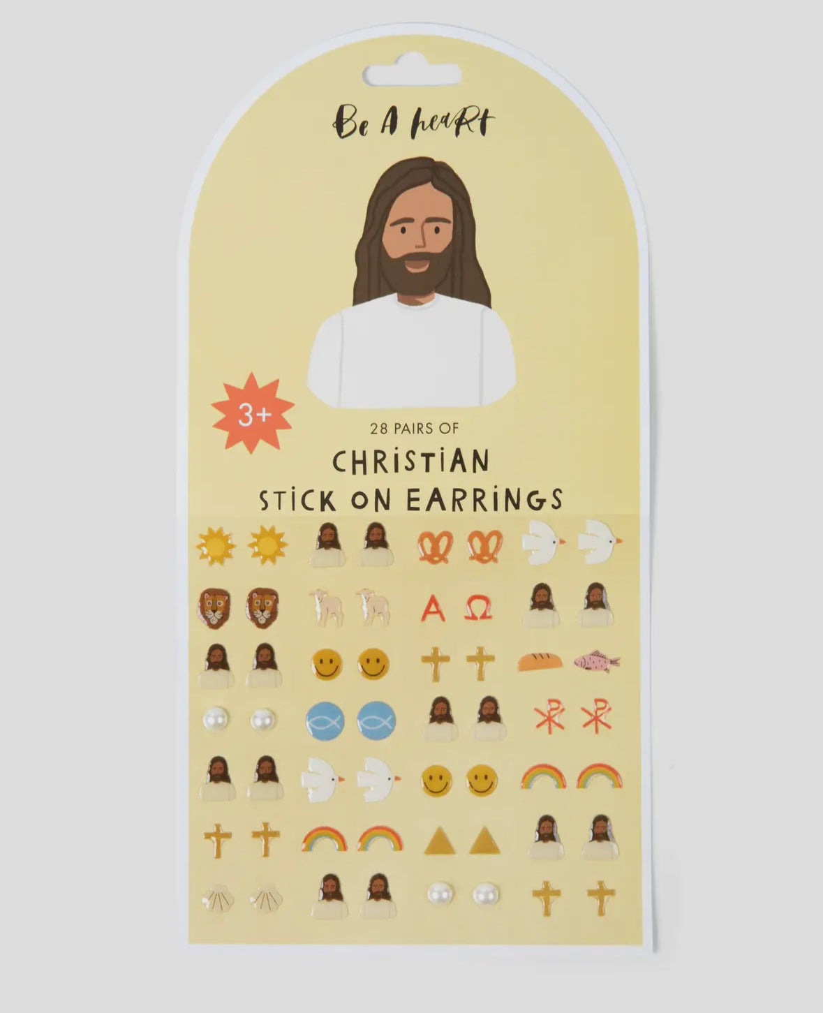 Christian Stick on Earrings