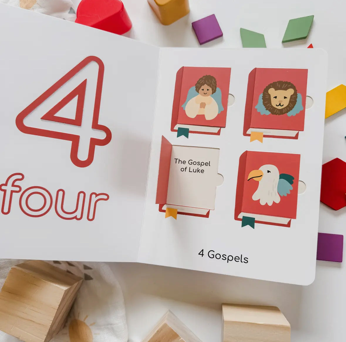 "Gently Flawed" Catholic 123 Board Book