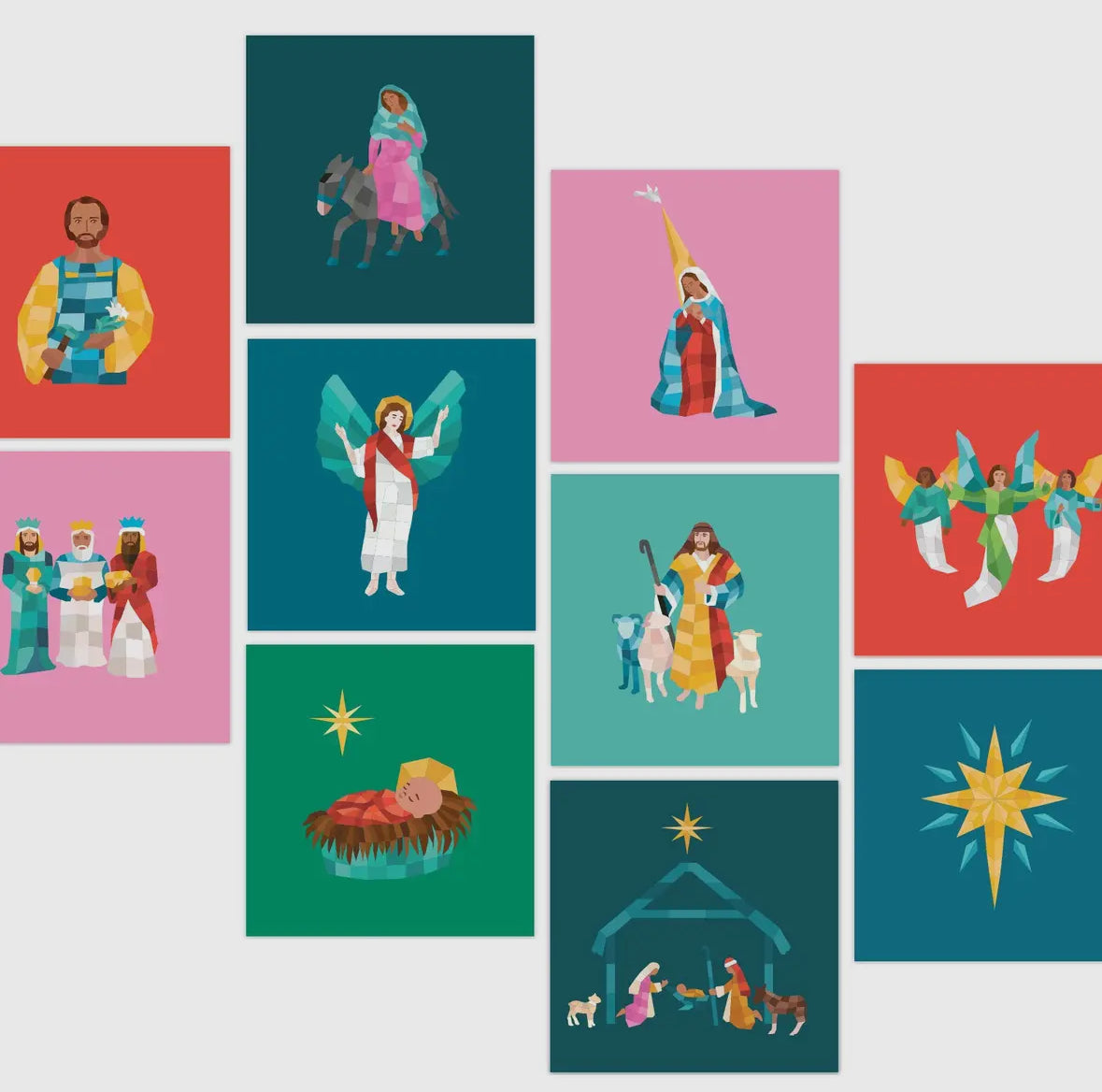 Pray By Sticker: Christmas Sticker Book