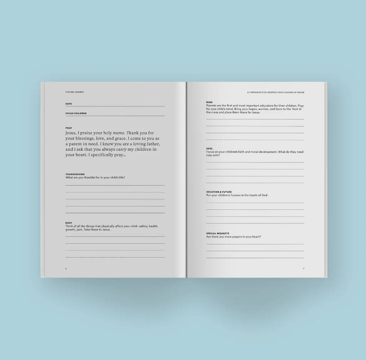 Praying Parents Journal