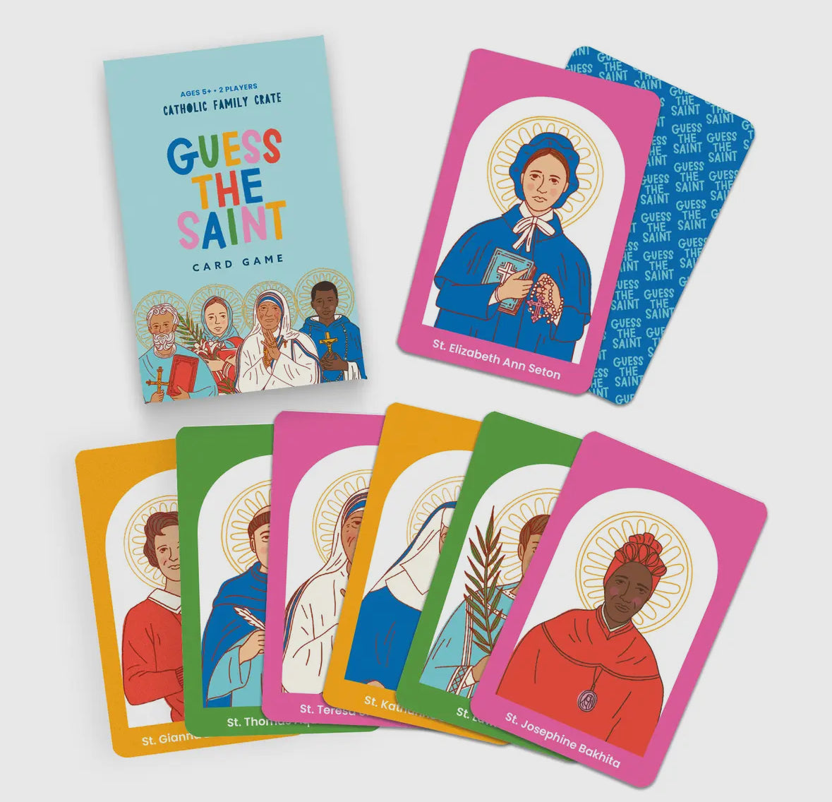 Guess The Saint Card Game