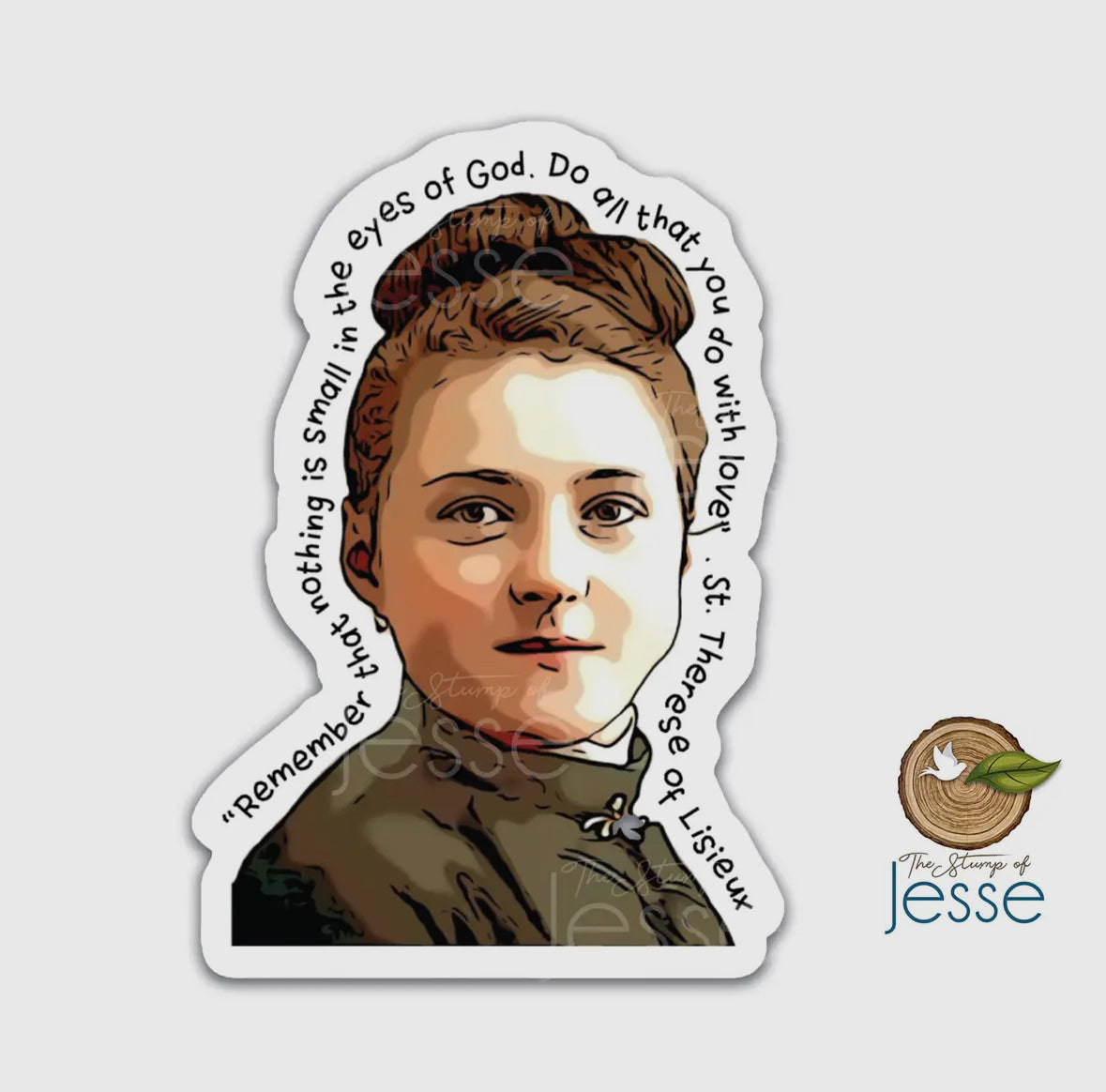 St. Therese of Lisieux Sticker