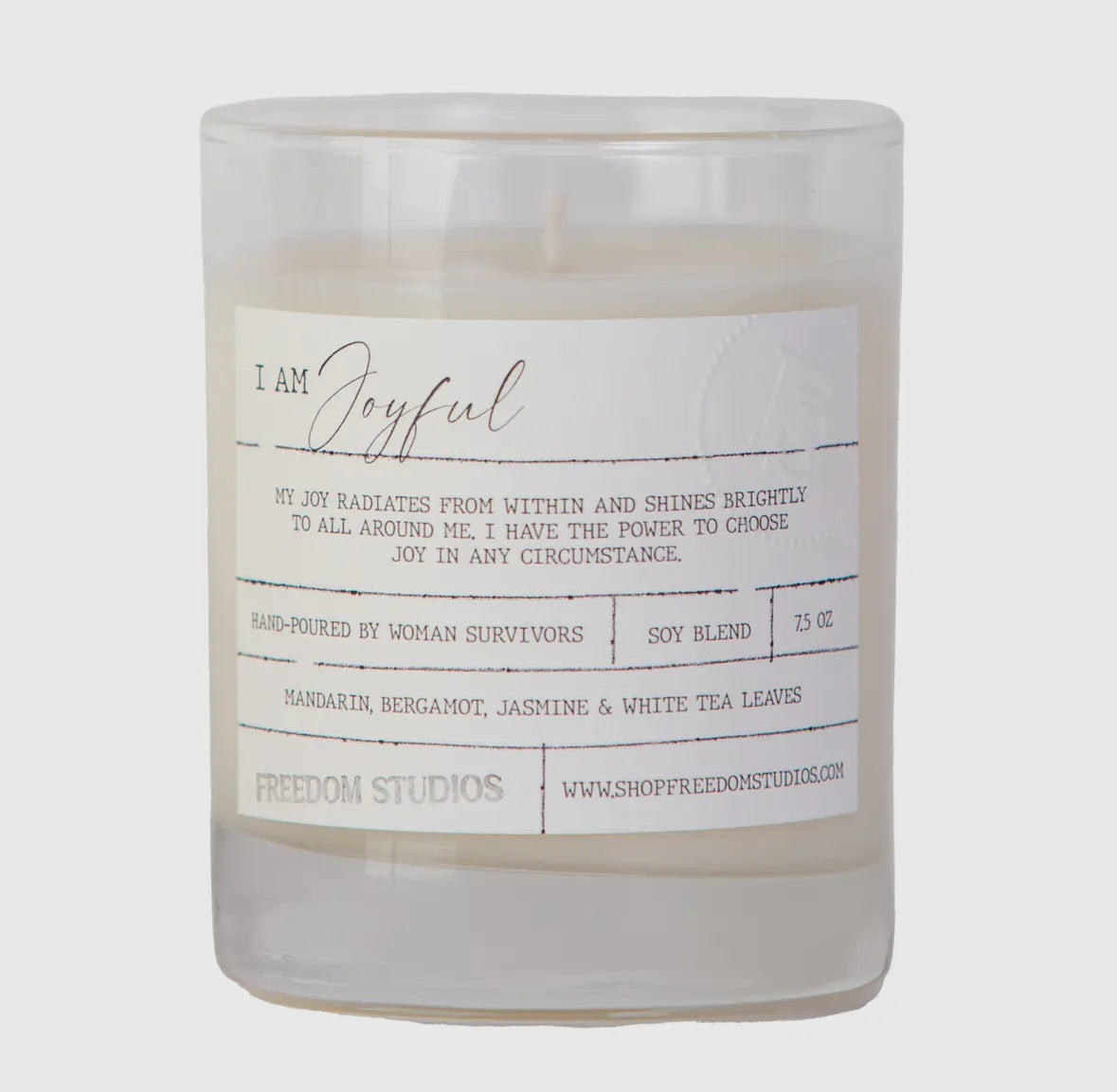 I Am Joyful 7.5 oz Candle