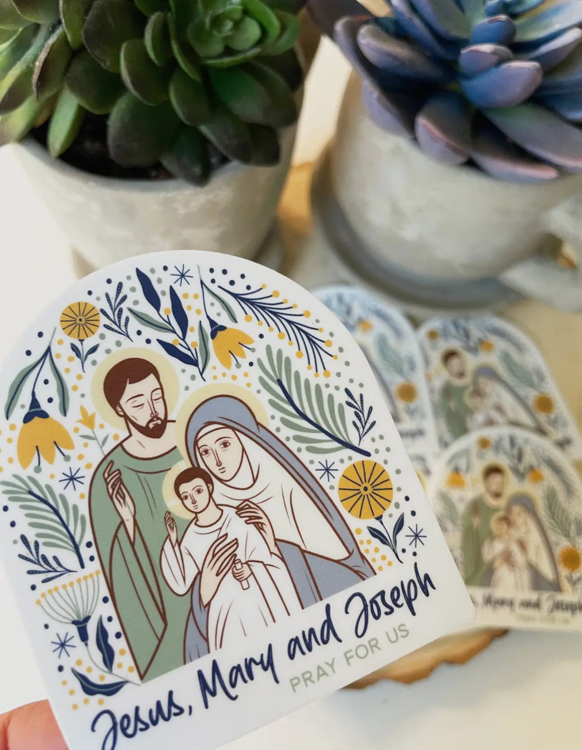 The Holy Family Sticker