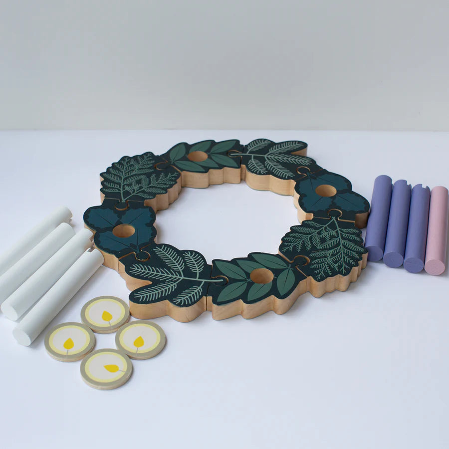 Christmas Advent Wreath Set