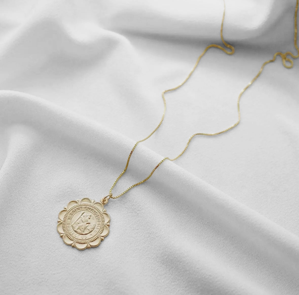 St. Christopher Travelers Necklace