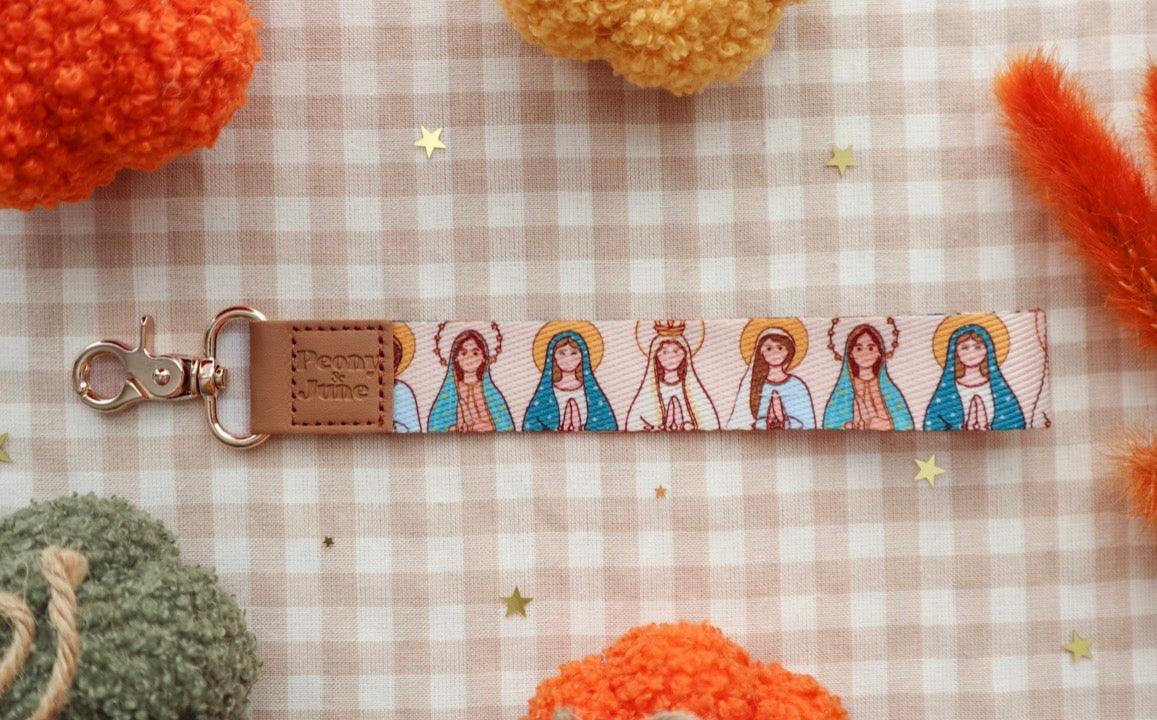 Blessed Mother Wristlet
