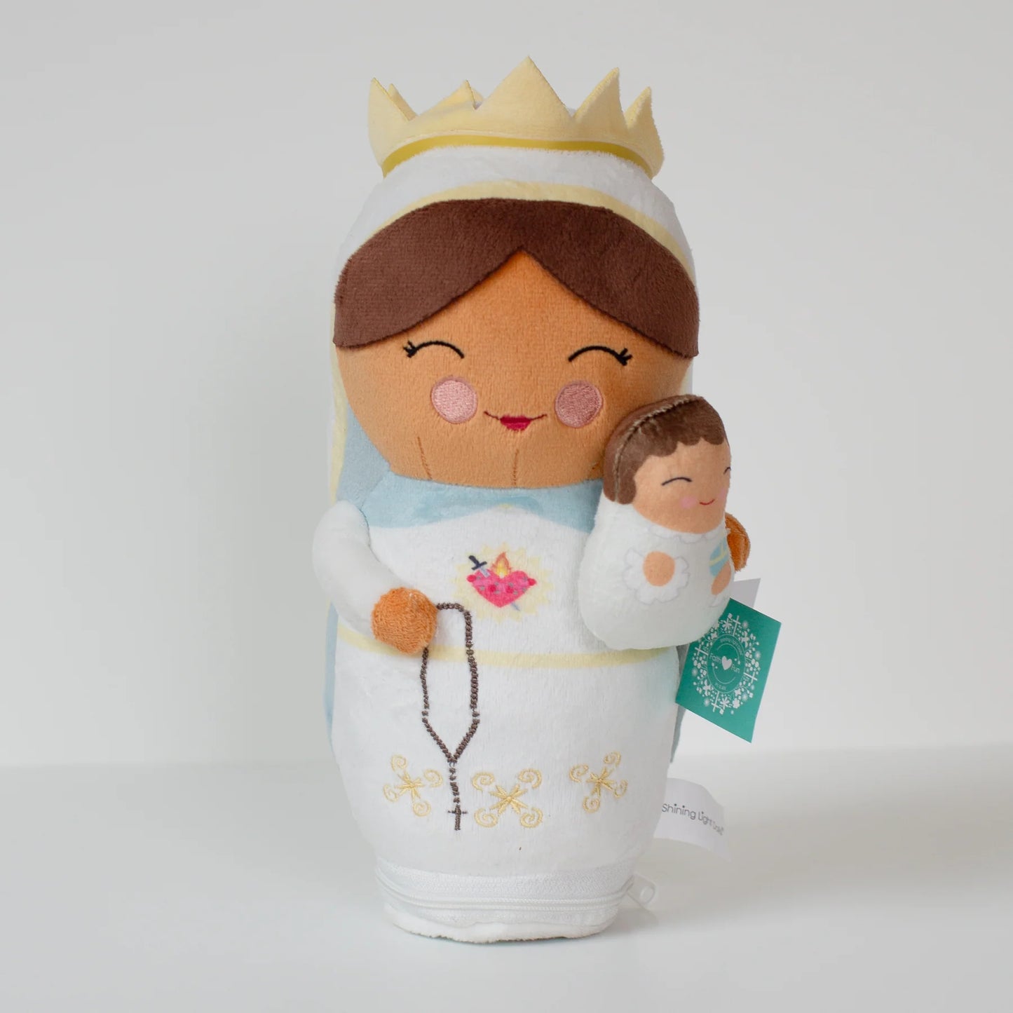 Our Lady of the Rosary Sound Plush Doll