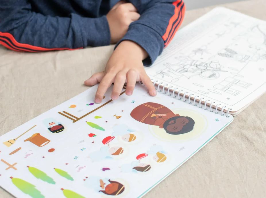 Saintly Scenes #2 Reusable Sticker Book