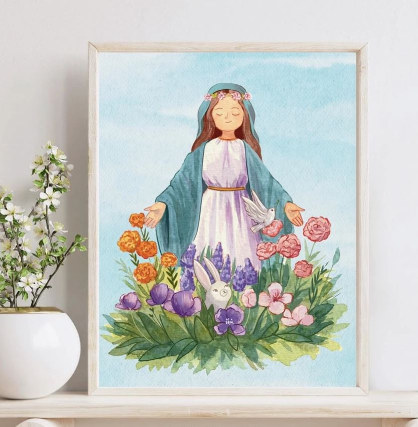 Mary's Garden Print