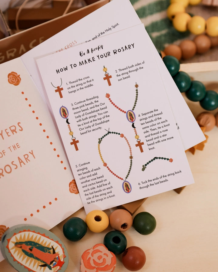 Our Lady of Guadalupe Diy Rosary Kit