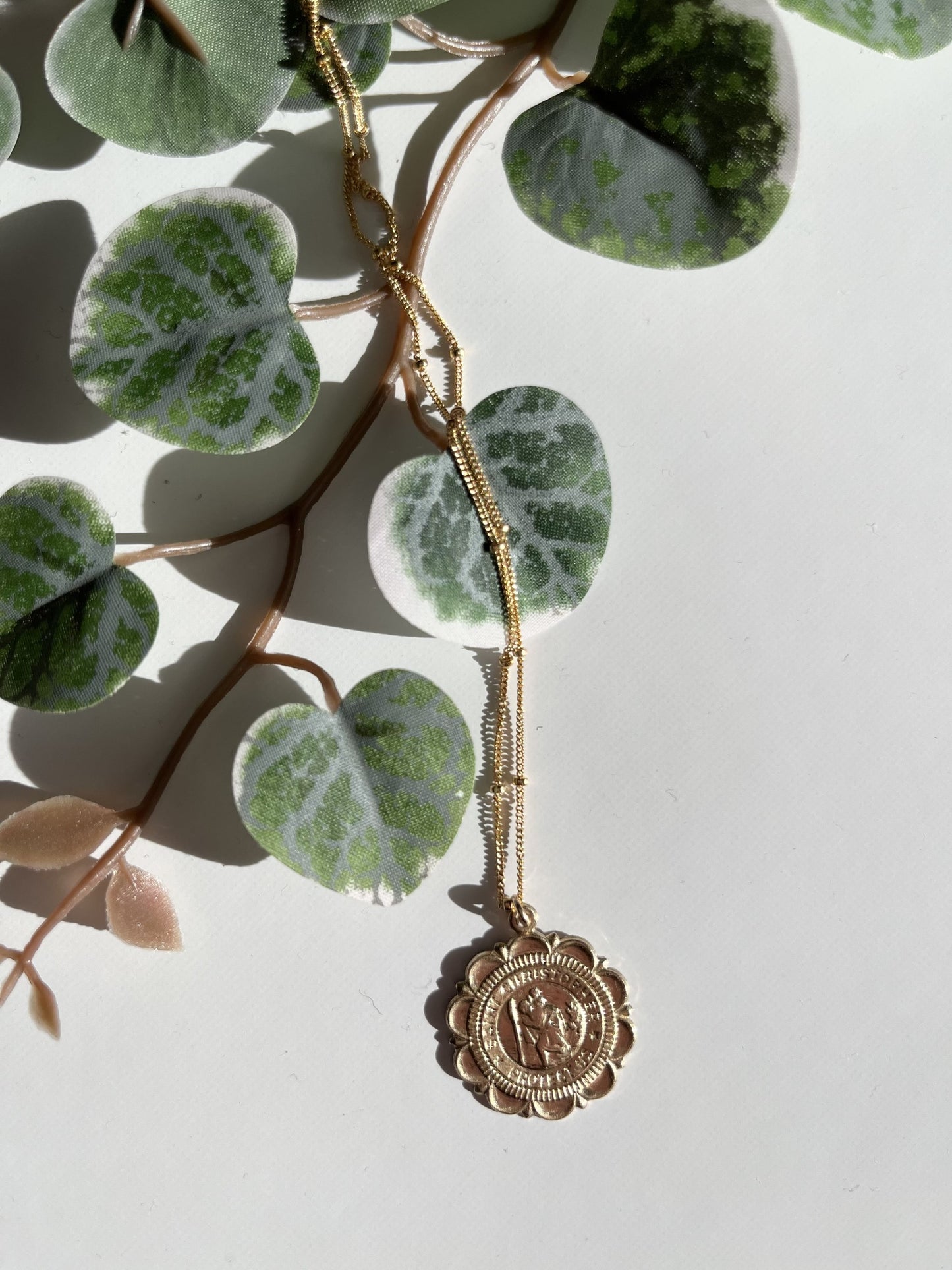 St. Christopher Travelers Necklace