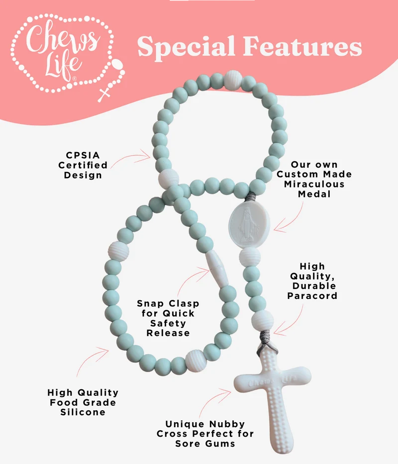 God's Grace Silicone Rosary