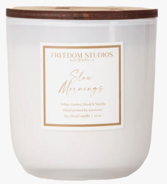 Slow Mornings 10 oz Candle