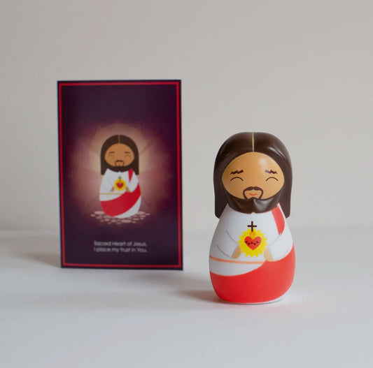 Sacred Heart of Jesus Shining Light Doll