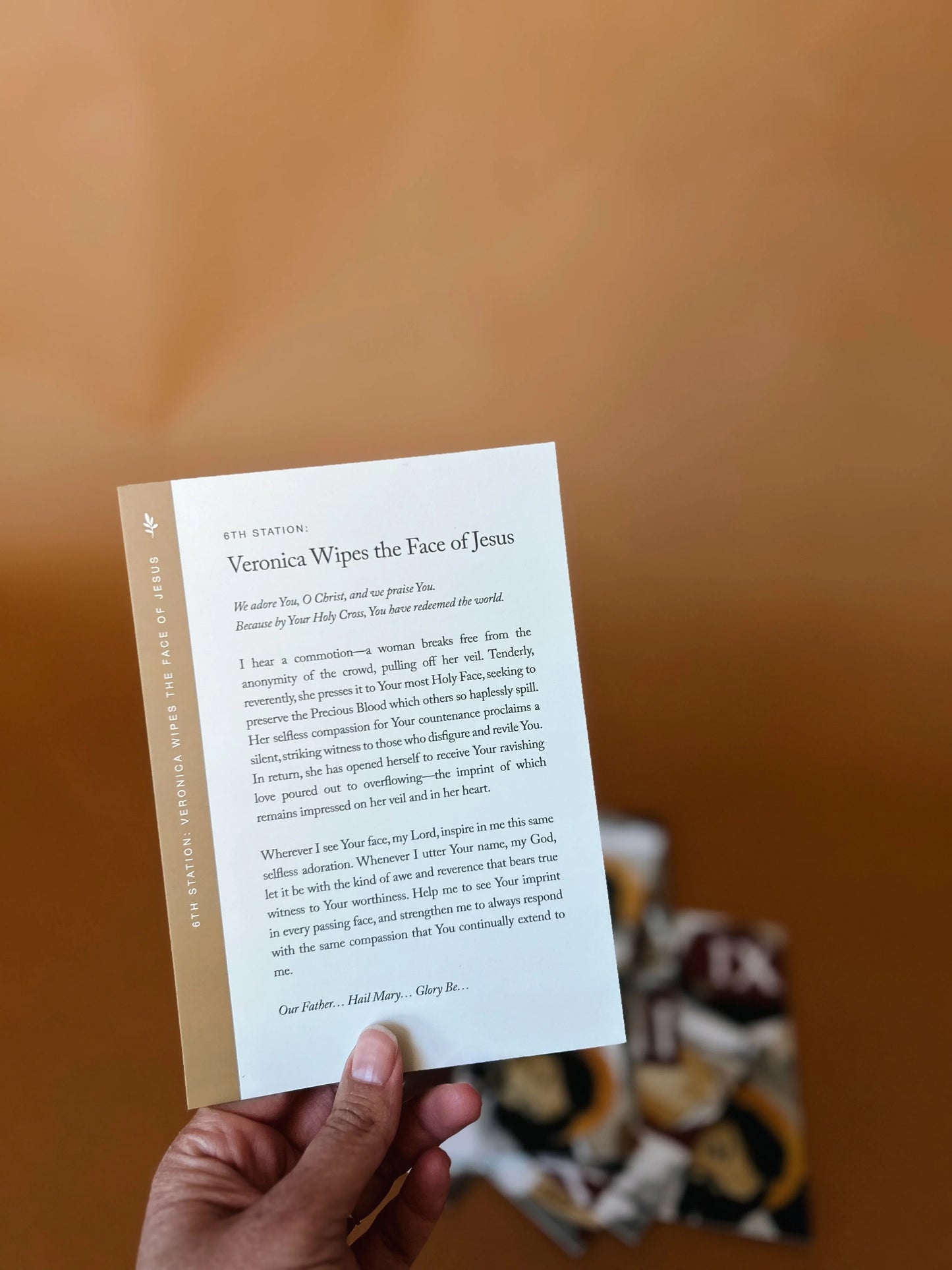 Stations of the Cross Prayer Cards