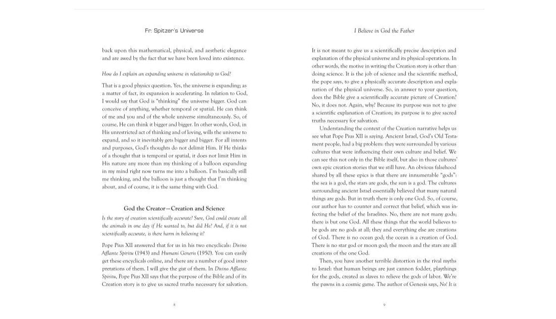 Fr. Spitzer’s Universe