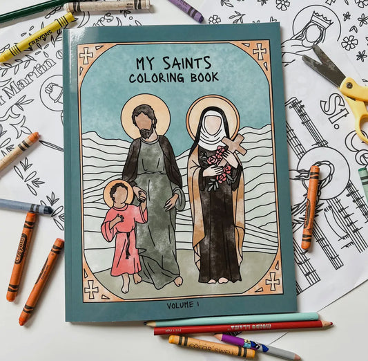 "Gently Flawed" Catholic Colouring Book