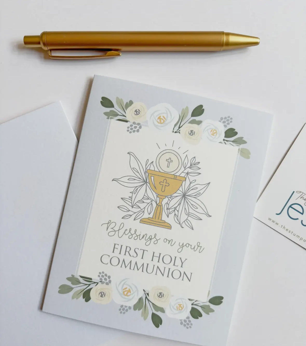 First Holy Communion Greeting Card