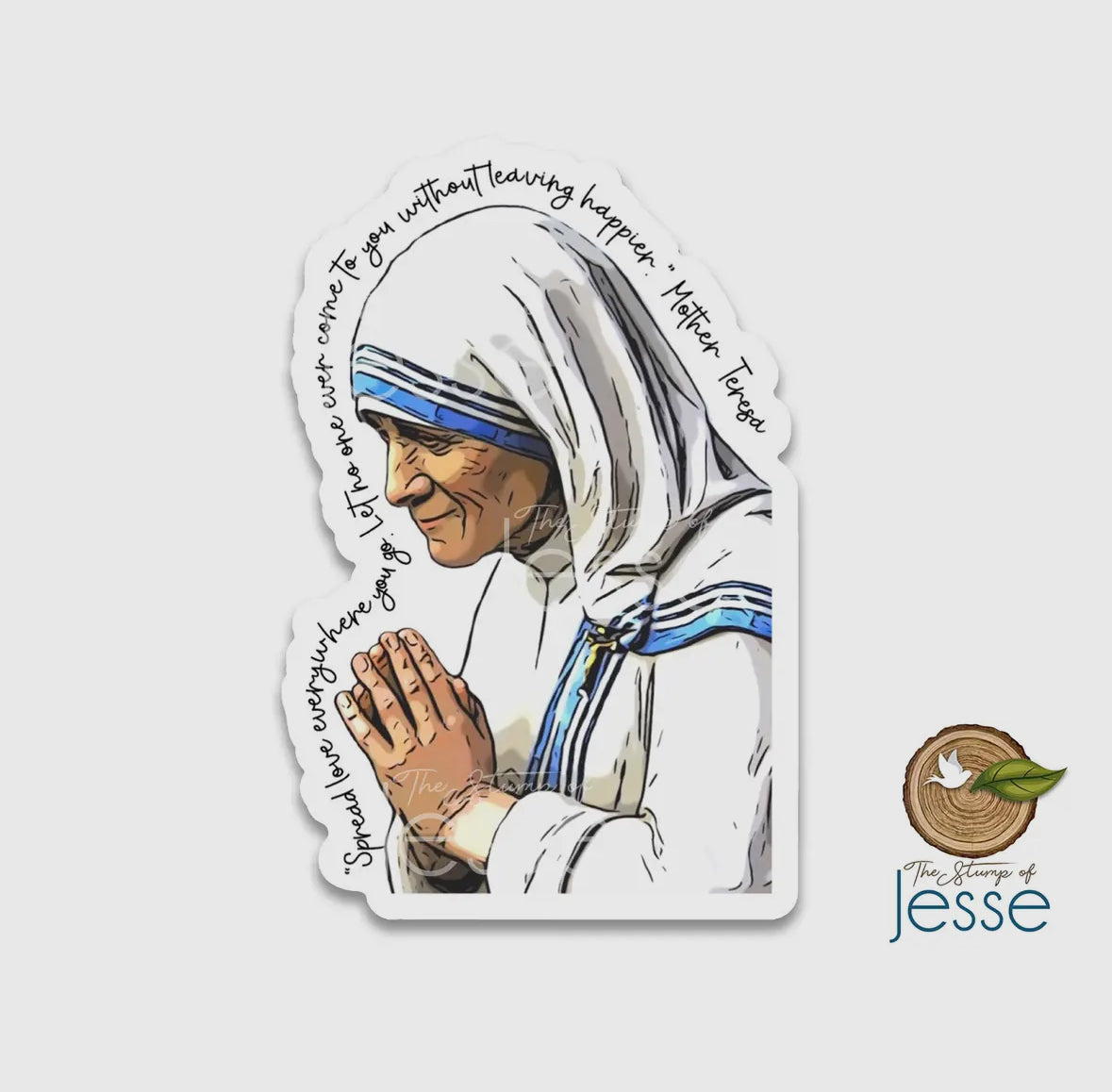 Mother Teresa of Calcutta Sticker