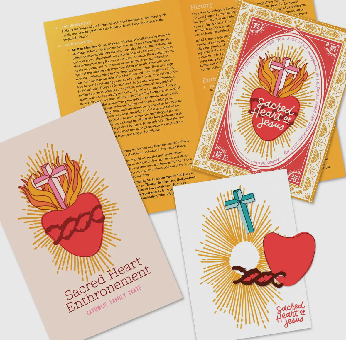 Sacred Heart Enthronement Kit (+3 Crafts)
