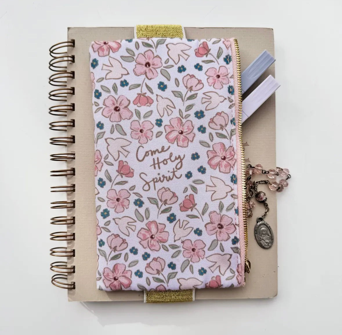 Come Holy Spirit Catholic Bible/Planner Pouch