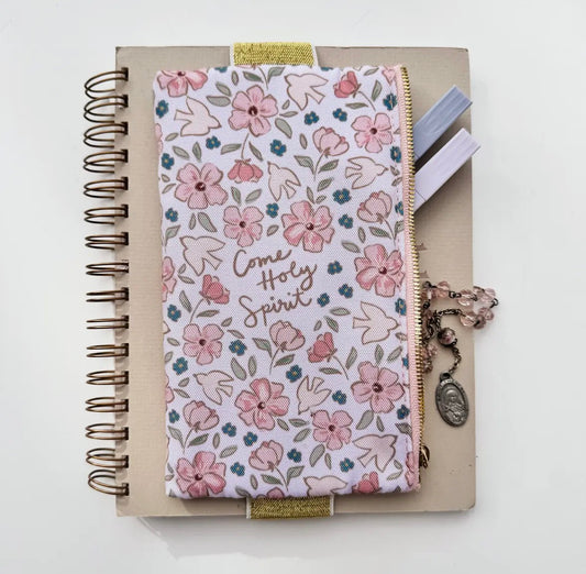 Come Holy Spirit Catholic Bible/Planner Pouch