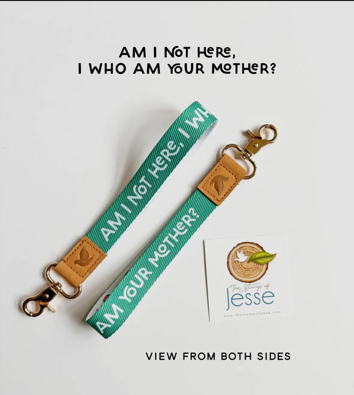 Catholic Wristlet Keychain