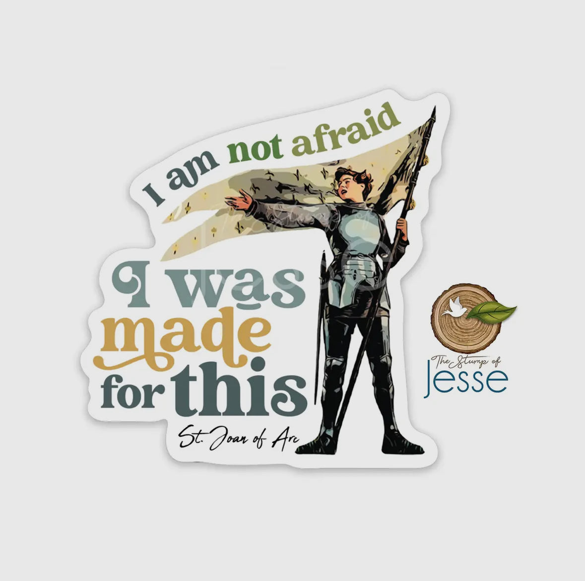 St. Joan of Arc Sticker