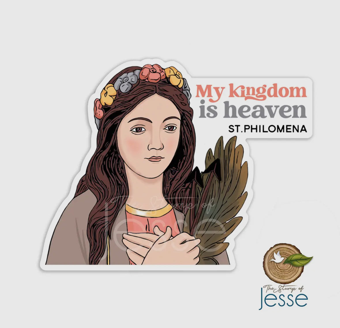 St. Philomena Sticker