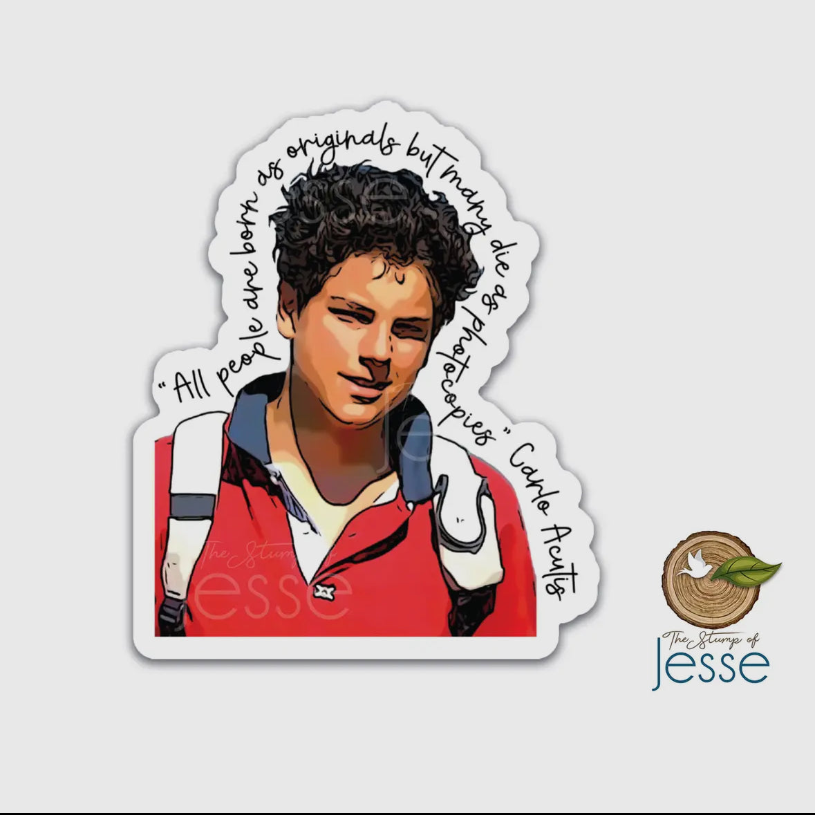 Carlo Acutis Sticker – Blessed Living Company