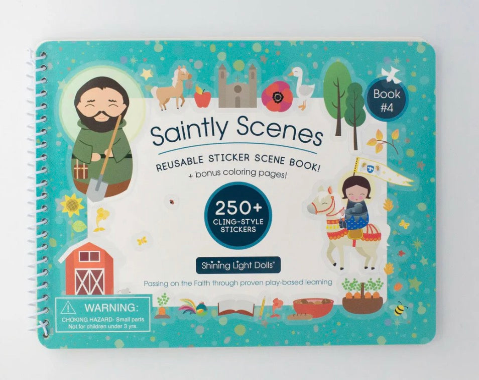 Saintly Scenes #4 Reusable Sticker Book