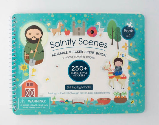 Saintly Scenes #4 Reusable Sticker Book