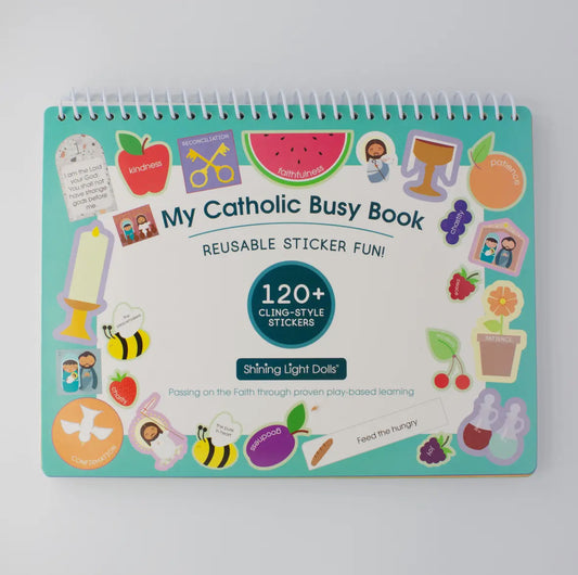 My Catholic Busy Book Reusable Sticker Fun