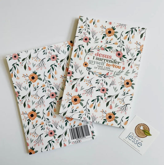 Jesus I Surrender Myself to You Ruled Notebook