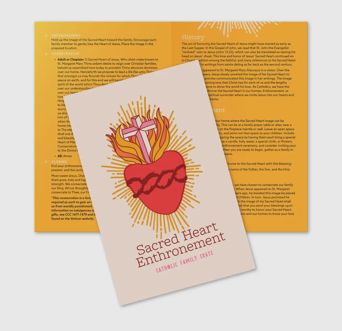 Sacred Heart Enthronement Kit (+3 Crafts)