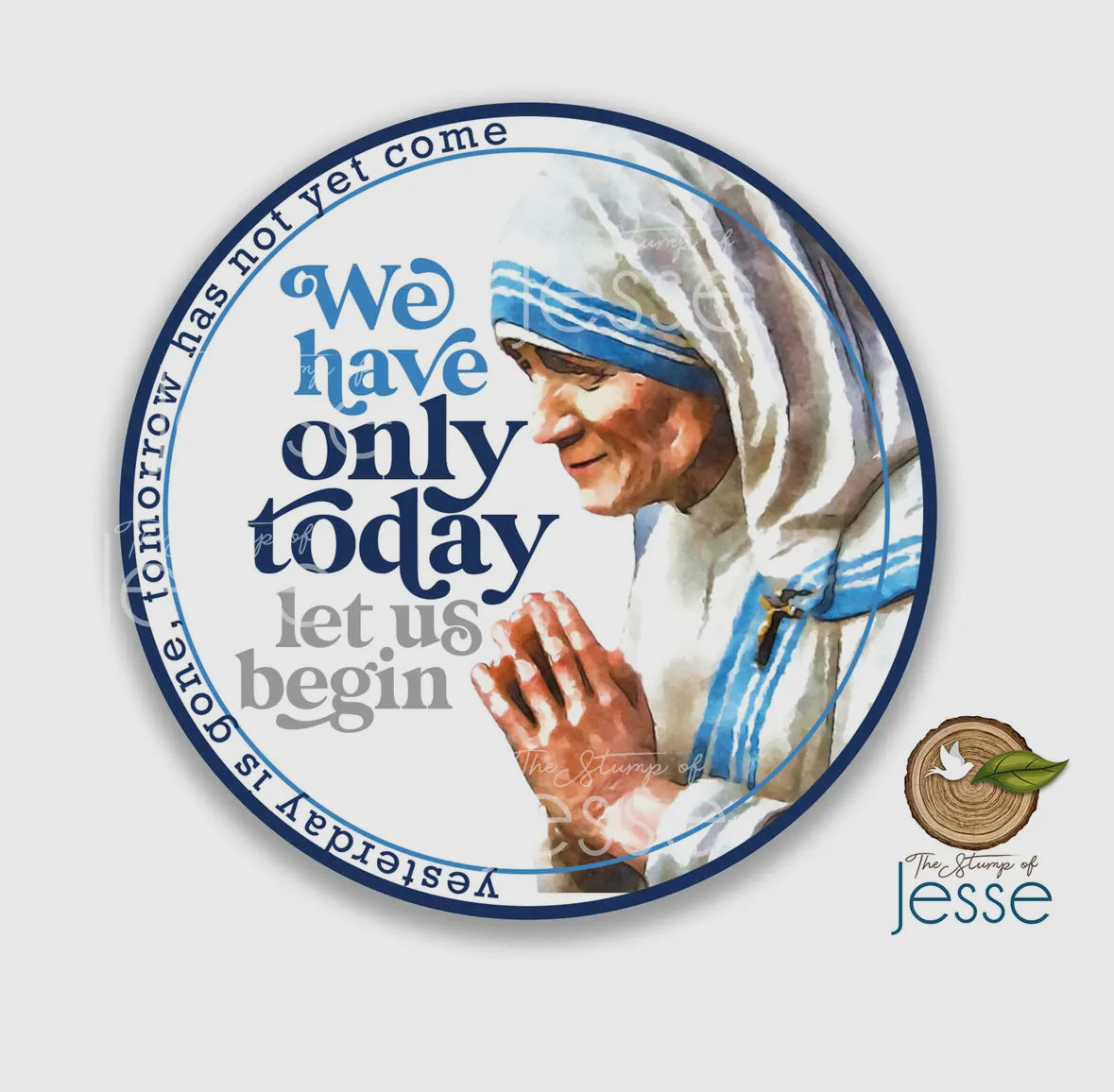 Mother Teresa of Calcutta Catholic Sticker