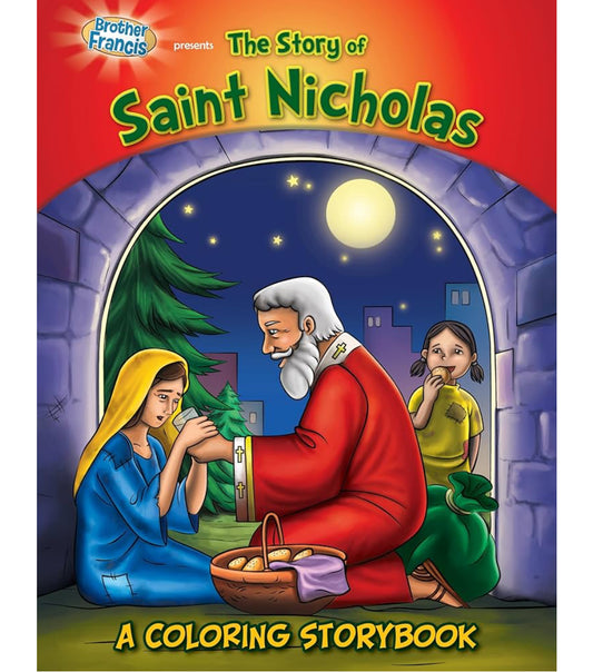 The Story of Saint Nicholas Colouring Book